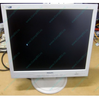 Монитор 17" TFT Philips 170S с битым пикселем в Кисловодске, белый (Кисловодск)