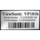 Viewsonic VP181b (Кисловодск)