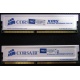 Память 2шт по 1024Mb DDR Corsair XMS3200 CMX1024-3200C2PT XMS3202 V1.6 400MHz CL 2.0 063844-5 Platinum Series (Кисловодск)
