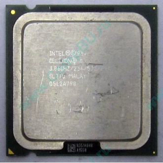 Процессор Intel Celeron D 345J (3.06GHz /256kb /533MHz) SL7TQ s.775 (Кисловодск)