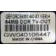 GEFORCE4MX 440-8X 64MB DDR TV-OUT (Кисловодск)
